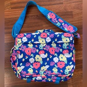 J World Womens Thomas 16" Messenger Bag, Petals NEW without tags, NEVER USED!